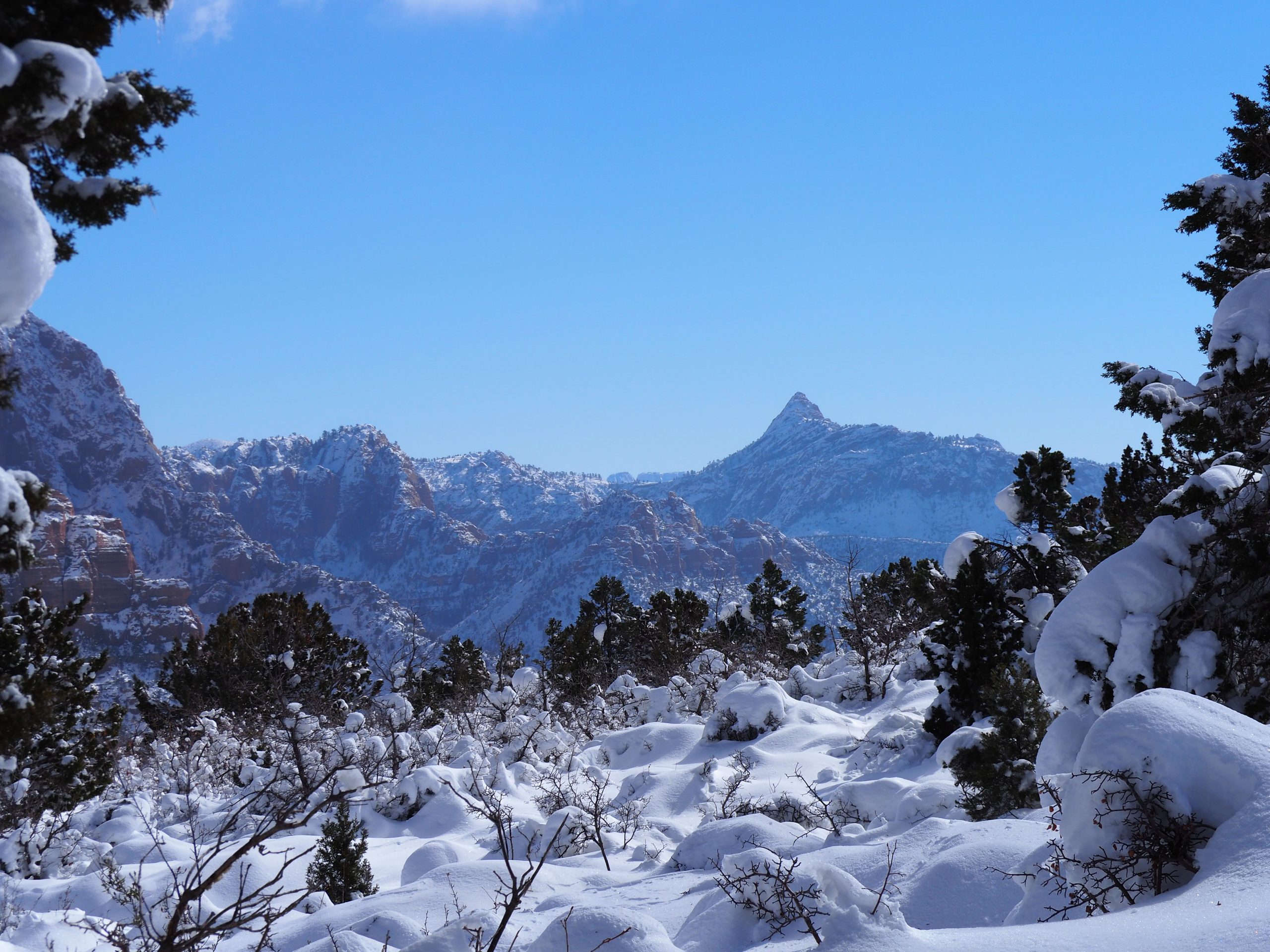 Snowy mountains