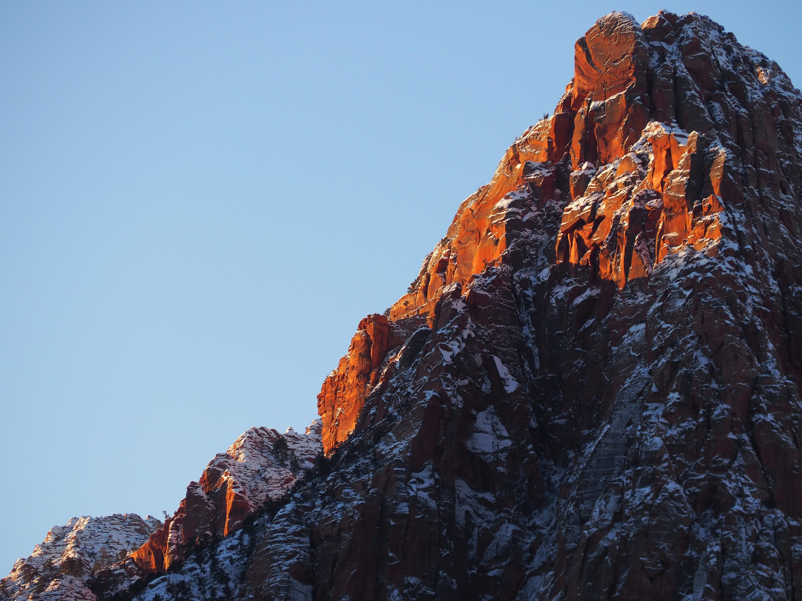 Snowy mountains